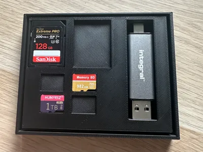 SD card , Micro SD card and memory reader holder