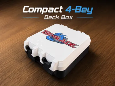 Compact Beyblade Deck Box (4 Beyblades)