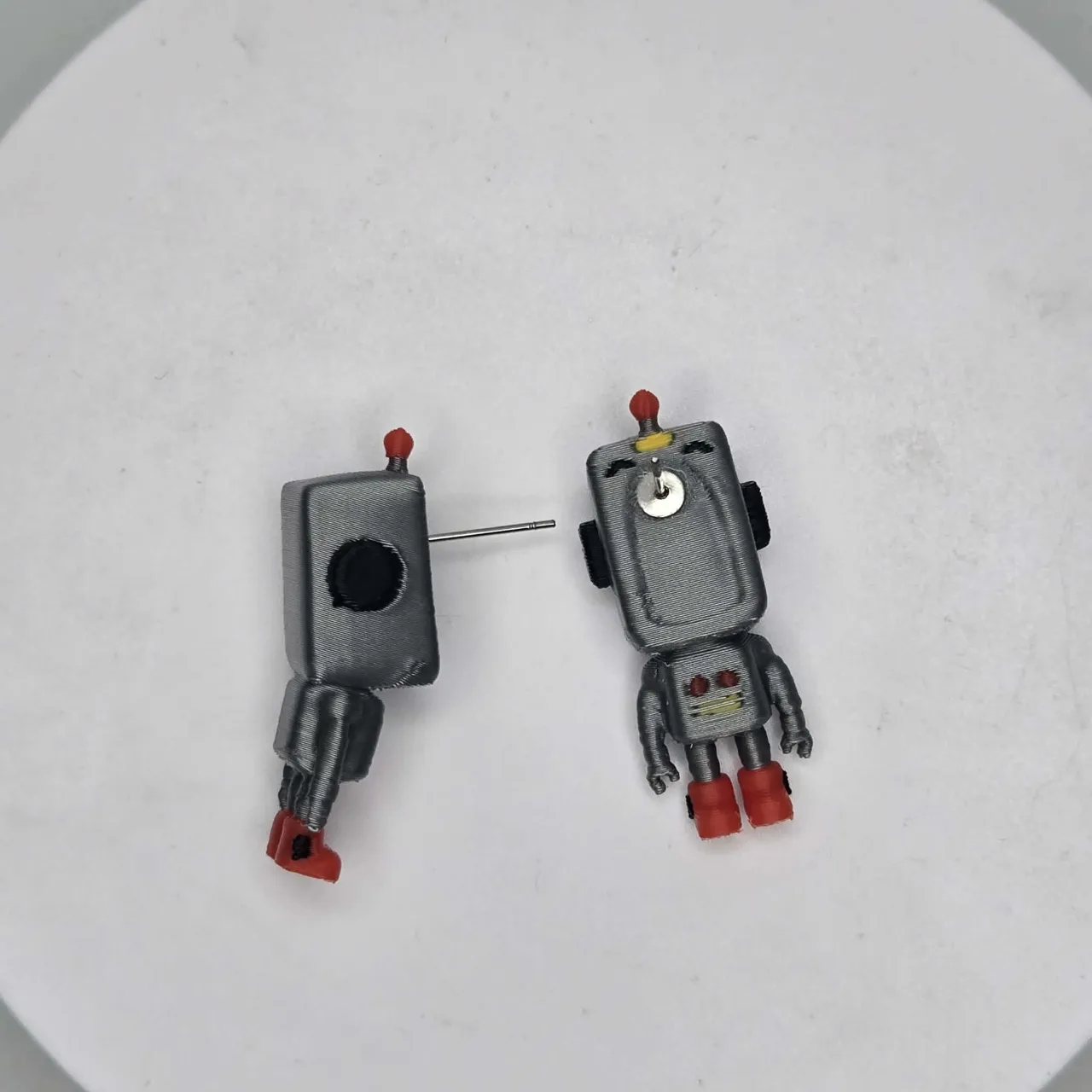 Robot Chompers Earrings view 2