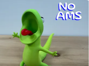 Goofy No-Arms Lizard  | Easy Fun Print
