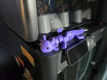 Adorno temático: Articulated Axolotl Dragon (Print-in-Place!) — vista de referencia 3