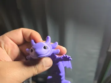 Adorno temático: Articulated Axolotl Dragon (Print-in-Place!) — vista de referencia 5
