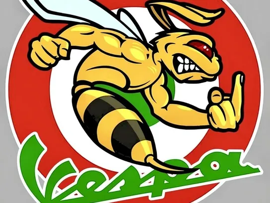 Vespa Wasp Light Box