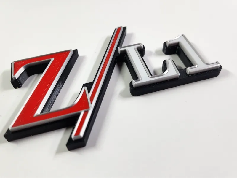 Camaro ZL1 Custom Badges