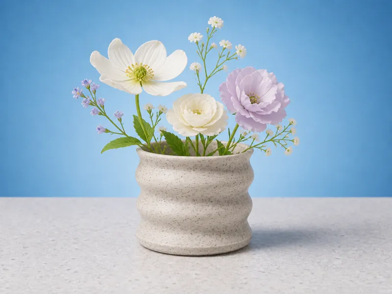 Modern Wavy Vase