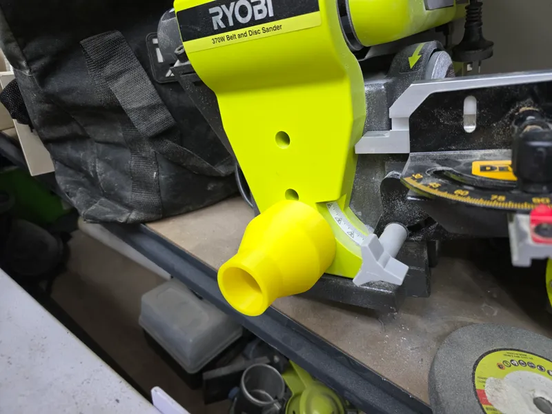 Ryobi 370W Belt and Disc Sander Vacuum Adapter