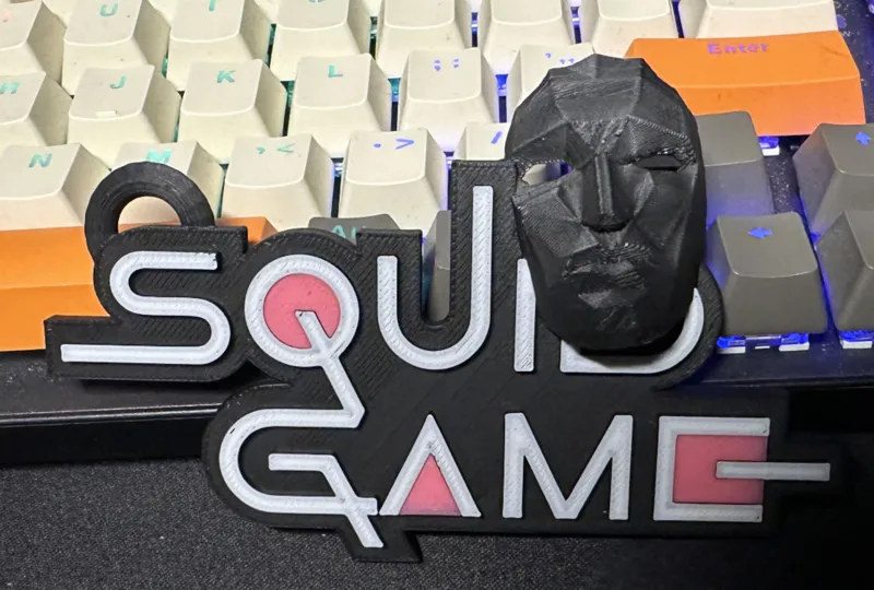 squid game keychain.