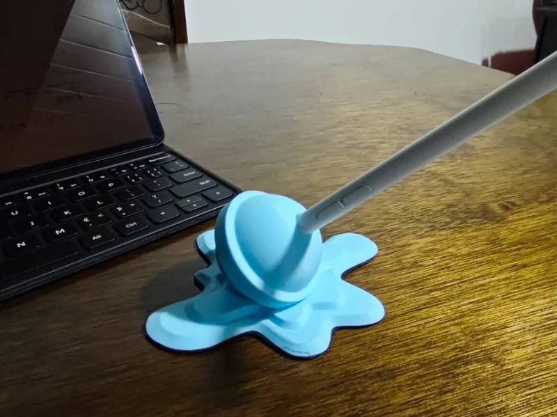 Melting Lollipop Apple Pencil Stand