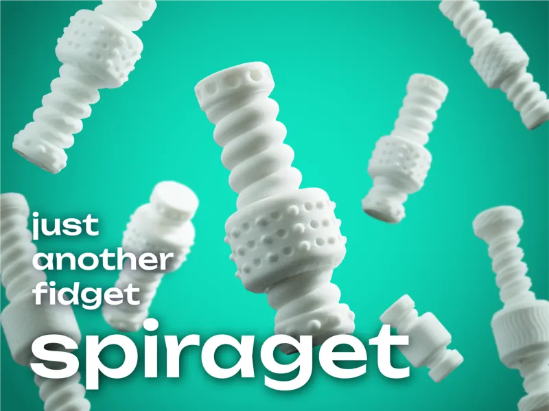 SPIRAGET | The Spring-Thread Fidget