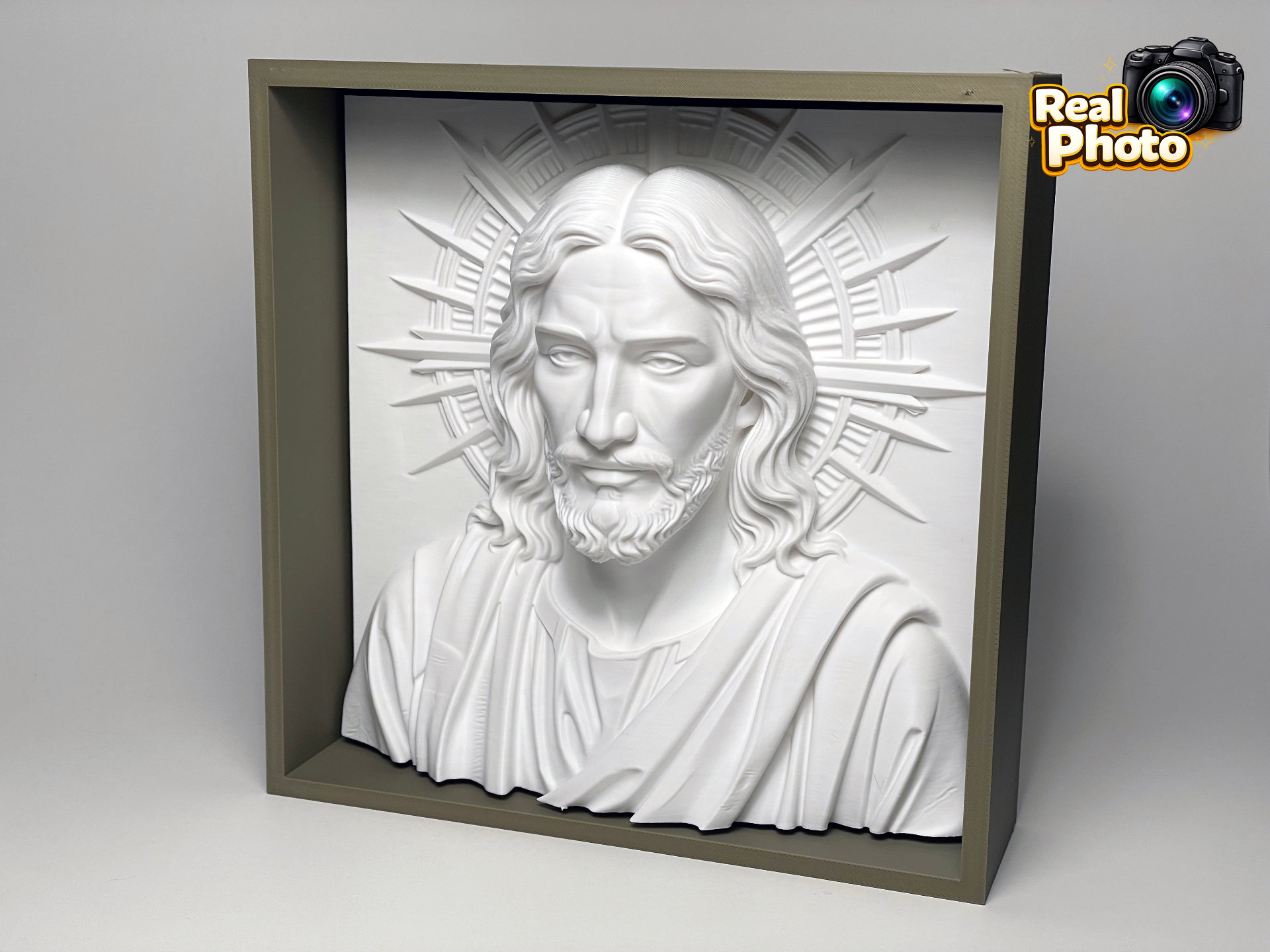 Easter Jesus Wall Art – Framed Relief 