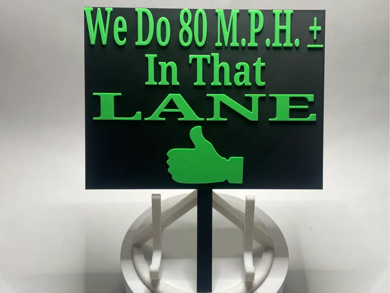 Road Rage Sign