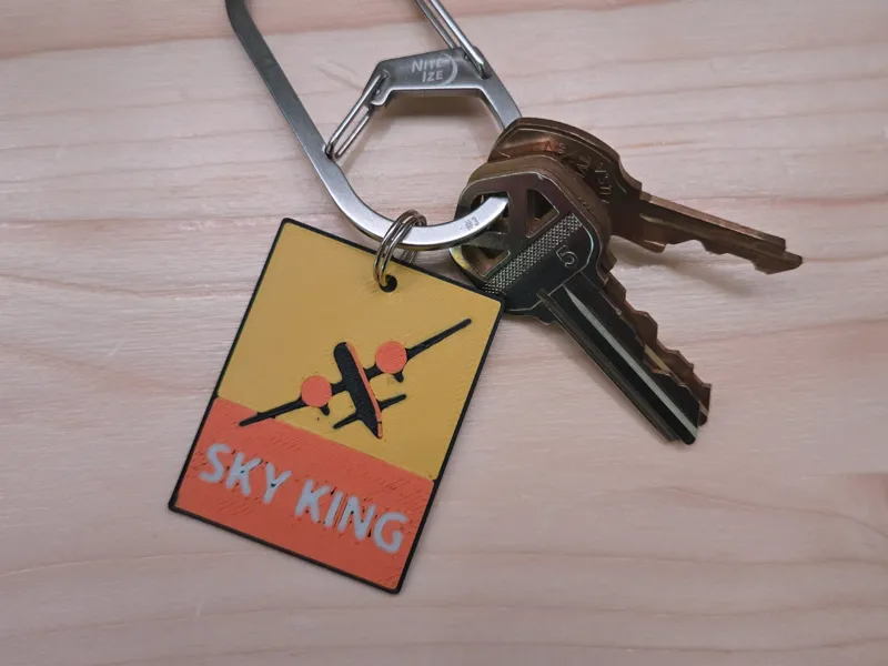SkyKing Keychain