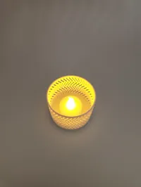 Photophores décoratifs ajourés — lot de 4 — photo 7