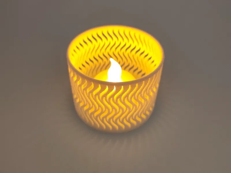Decorative Tealight Candle Holders - Set of 4