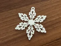 Flocon de neige décoratif — photo 2