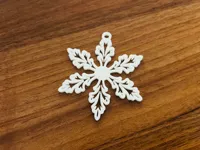 Flocon de neige décoratif — photo 1