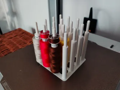 Thread Spool and Bobbin Organizer – Drawer Insert