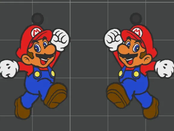 Super Mario Earrings