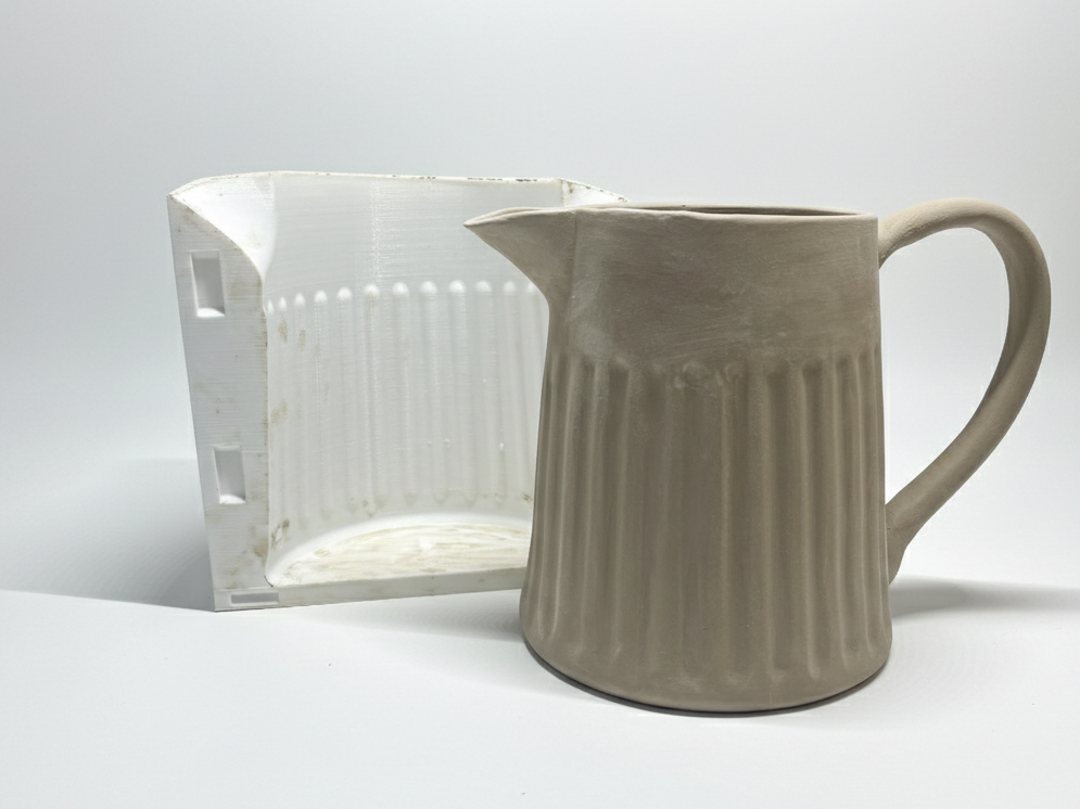 Press Mold for Clay Slabmaking- Pitcher Edition
