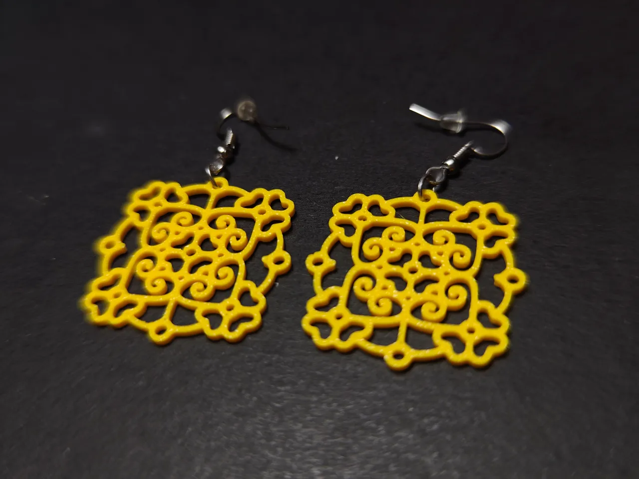 Whirling Blossom Earrings view 3