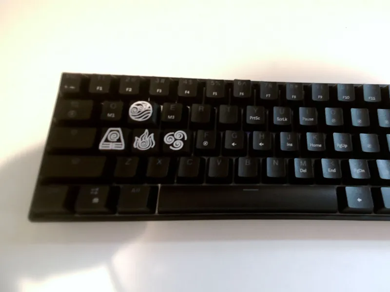 Avatar: The Last Airbender Keycaps