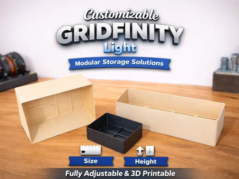 Voll anpassbare Grid Finity Box Light 