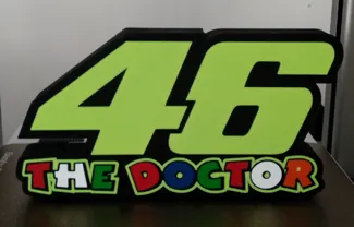Logo Valentino Rossi VR46 The Doctor