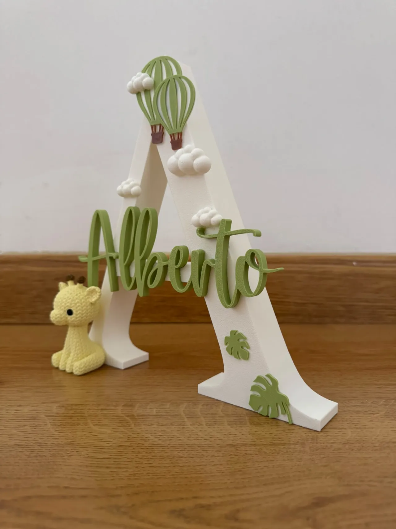 Personalized Giraffe Initial view 4
