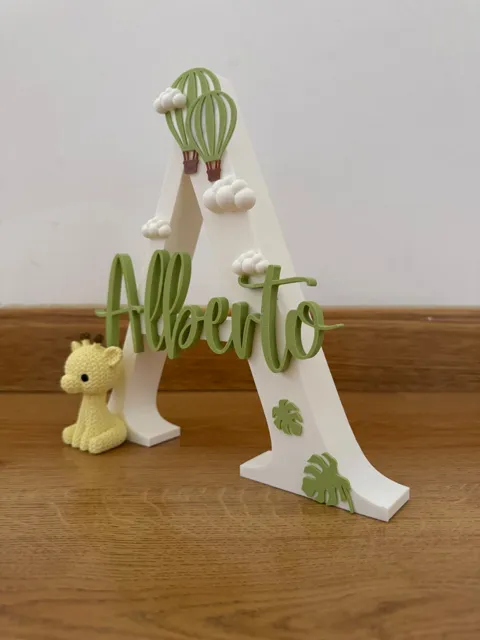 Personalized Giraffe Initial view 4