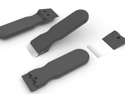 Tuozhu minimalist ergonomic spatula, same length as the display screen