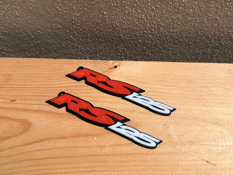 Aprilia Rs125 keychain V2