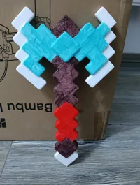 Hache double Minecraft Dungeons — photo 2