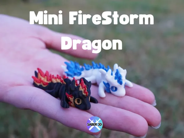 Мини фигурка FireStorm Dragon