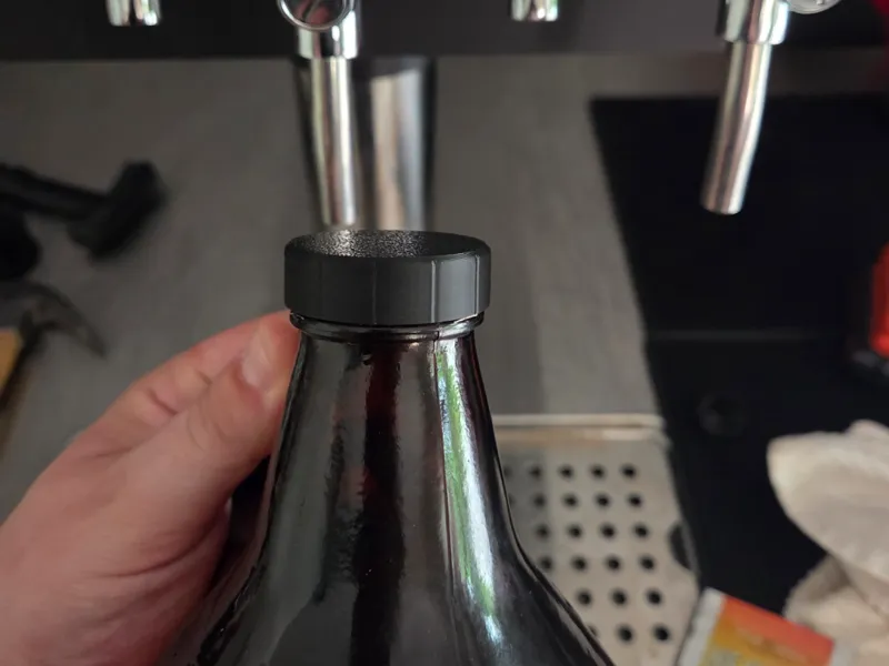 Amber Glass Growler Replacement Cap