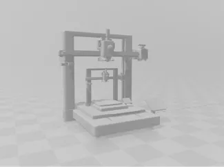 3Dprinter is printing 3Dprinter printing 3Dprinter