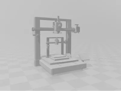 3Dprinter is printing 3Dprinter printing 3Dprinter