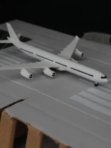 Modelo para impresión 3D: 1/400 A345 & A346 — vista de referencia 2