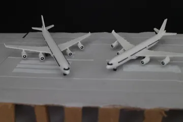 Modelo para impresión 3D: 1/400 A345 & A346 — vista de referencia 4