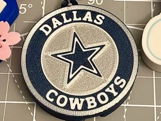 Dallas Cowboys can opener keychain
