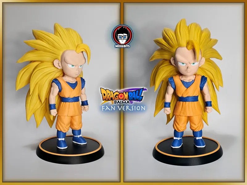 Thanks 14k! Goku kid SSJ3 Daima (20 cm tall)