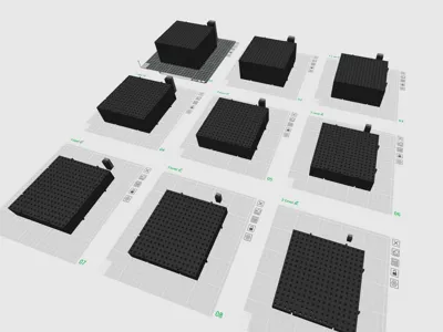 TOOLGRID + Support Coobin PETG 2~10 LEV