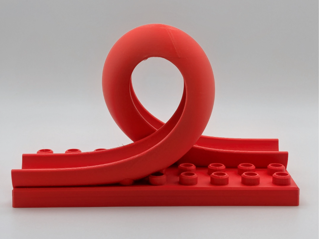Optimized Marble Looping Track for Hubelino