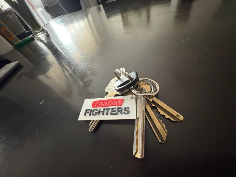 Cancer Fighters Keychain