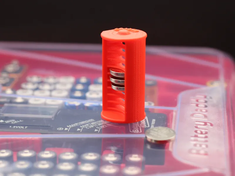 1632 Button Cell Battery Organizer