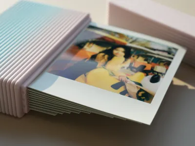 install WIDE film box Fuji Wide Format Instant Film Storage Box compatible with Polaroid