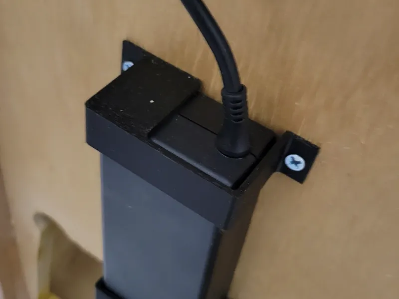 HP 90w power brick mount