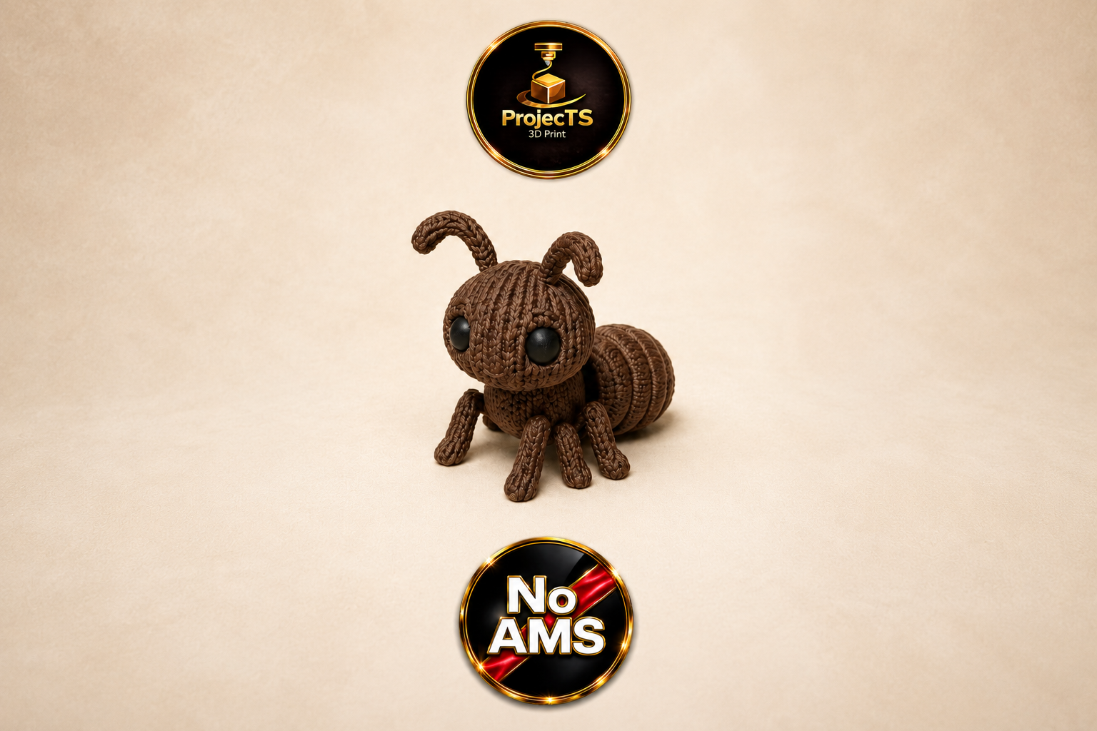 Miniatura 1 do modelo 3D Strick-Ameise