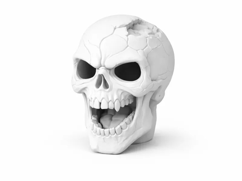 skull headset
