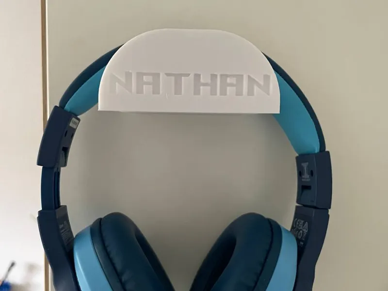 Kopfhörer Halter mit versteckter Montage.(+Text!) 