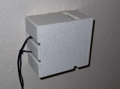 Childproof Outlet Cover with Door